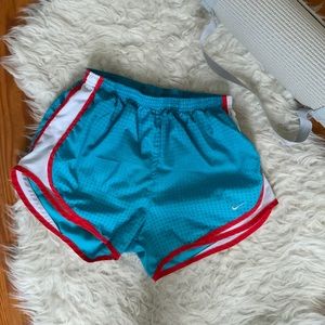 Red, White, and Blue Nike Running Shorts